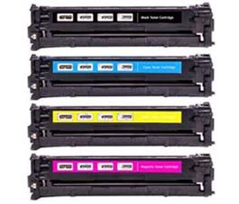 Compatible Toner Cartridge for CF210A/211A/212A/213A (HP 131A) 4 Pack