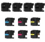 Brother LC205/207 Compatible Super High Yield Ink Cartridge 10 Pack