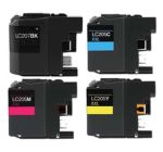 Brother LC205/207 Compatible Super High Yield Ink Cartridge 4 Pack