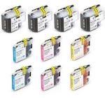 Brother LC20E Compatible Super High Yield Ink Cartridge 10 Pack