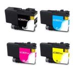 Compatible Brother LC3037 Super High Yield Ink Cartridge 4 Pack