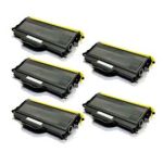Compatible Brother TN360 High Yield Toner Cartridge 5 Pack