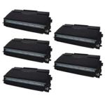 Compatible Brother TN670 Toner Cartridge 5 Pack