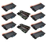 Compatible Brother TN850 Toner & DR820 Drum 10 Pack