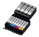 Compatible Canon PGI-270 XL, CLI-271 XL Ink Cartridges 12 Pack (4 PGI-270 XL Black, 2 each of CLI-271 XL Black, Cyan, Magenta, Yellow)