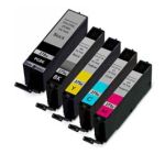 Compatible Canon PGI-270 XL, CLI-271 XL Ink Cartridges 5 Pack (1 PGI-270 XL Black, 1 each of CLI-271 XL Black, Cyan, Magenta, Yellow)