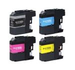Compatible Brother LC103 Ink Cartridge 4 Pack