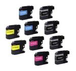 Compatible Brother LC107/105 Ink Cartridge 10 Pack