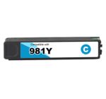 Compatible HP 981Y (L0R13A) Extra High Yield Ink Cartridge Cyan