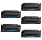 Compatible High Yield Toner Cartridge for CF258X (HP 58X) Black 5 Pack (With Chip)