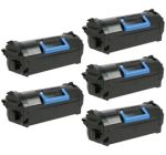 Dell 593-BBYU 593-BBYT (54J44) (8XTXR) Compatible Extra High Yield Toner Cartridge for S5830dn 5 Pack