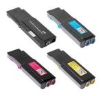 Dell Compatible High Yield Toner Cartridge for C3760, C3765 4 Pack