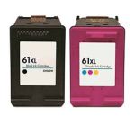 Compatible HP 61XL Ink Cartridges 2 Pack (1 Black, 1 Tri-color)