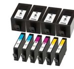 HP 934XL, 935XL Remanufactured Ink Cartridges 10 Pack (4 Black, 2 each of Cyan, Magenta, Yellow)