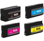 Compatible HP 952XL Ink Cartridges 4 Pack (1 each of Black, Cyan, Magenta, Yellow)