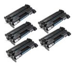 Compatible Toner Cartridge for CF226A (HP 26A) Black 5 Pack