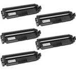 Compatible High Yield Toner Cartridge for CF230X (HP 30X) Black 5 Pack