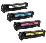 Compatible Toner Cartridge for CF410A/411A/412A/413A (HP 410A) 4 Pack