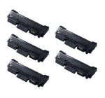 Compatible Samsung MLT-D118L High Yield Toner Cartridge Black 5 Pack