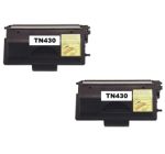 Compatible Brother TN430 Toner Cartridge 2 Pack