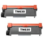 Compatible Brother TN630 Toner Cartridge 2 Pack