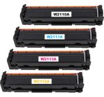 Compatible Toner Cartridge for HP 206A (W2110A, W2111A, W2112A, W2113A) 4 Pack