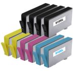 Compatible HP 910XL Ink Cartridges 10 Pack (4 Black, 2 each of Cyan, Magenta, Yellow)