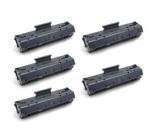 Compatible Toner Cartridge for C4092A (HP 92A) Black 5 Pack