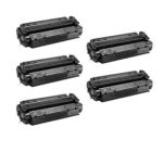 Compatible High Yield Toner Cartridge for C7115X (HP 15X) Black 5 Pack