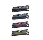 Compatibe Toner Cartridge for C9700A/9701A/9702A/9703A (HP 121A) 4 Pack