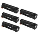 Compatible Toner Cartridge for CE278A (HP 78A) Black 5 Pack