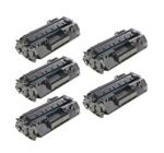 Compatible Toner Cartridge for CE505A (HP 05A) Black 5 Pack