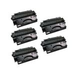 Compatible High Yield Toner Cartridge for CF280X (HP 80X) Black 5 Pack