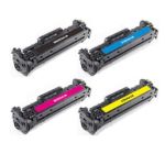 Compatible Toner Cartridge for CF380A/381A/382A/383A (HP 312A) 4 Pack