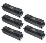 Kyocera TK-132 (TK132) Compatible Toner Cartridge Black 5 Pack