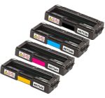 Compatible Ricoh Toner Cartridge for Aficio SP C250DN, SP C261DNw 4 Pack