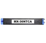 Compatible Sharp MX-36NTCA Toner Cartridge for MX-2610N, MX-2615N, MX-2640N Cyan