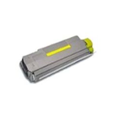 Okidata 43324417 Compatible Toner Cartridge New Yellow for C5550, C6100