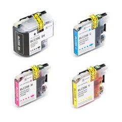 Brother LC20E Compatible Super High Yield Ink Cartridge 4 Pack