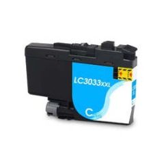 Compatible Brother LC3033C Super High Yield Ink Cartridge Cyan