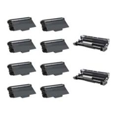 Compatible Brother TN750 Toner & DR720 Drum 10 Pack