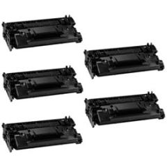 Canon 052H Compatible High Yield Toner Cartridge Black (2200C001) 5 Pack