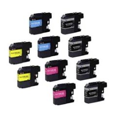 Compatible Brother LC107/105 Ink Cartridge 10 Pack