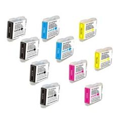 Compatible Brother LC51 Ink Cartridge 10 Pack