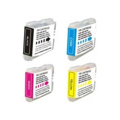 Compatible Brother LC51 Ink Cartridge 4 Pack