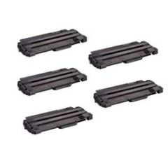 Compatible Dell 330 9523 (7H53W) Toner Cartridge for Dell 1130, 1135 5 Pack