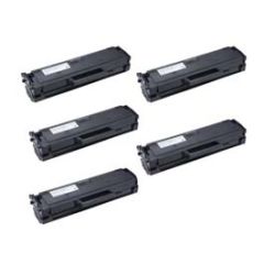 Dell 331-7335 (HF442) Compatible Toner Cartridge for Dell 1160, 1163, 1165 5 Pack