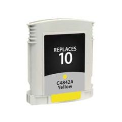 HP 10 (C4842A) Remanufactured Ink Cartridge Yellow