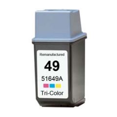HP 49 (51649A) Remanufactured Tri-color Ink Cartridge