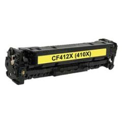 Compatible High Yield Toner Cartridge for CF412X (HP 410X) Yellow